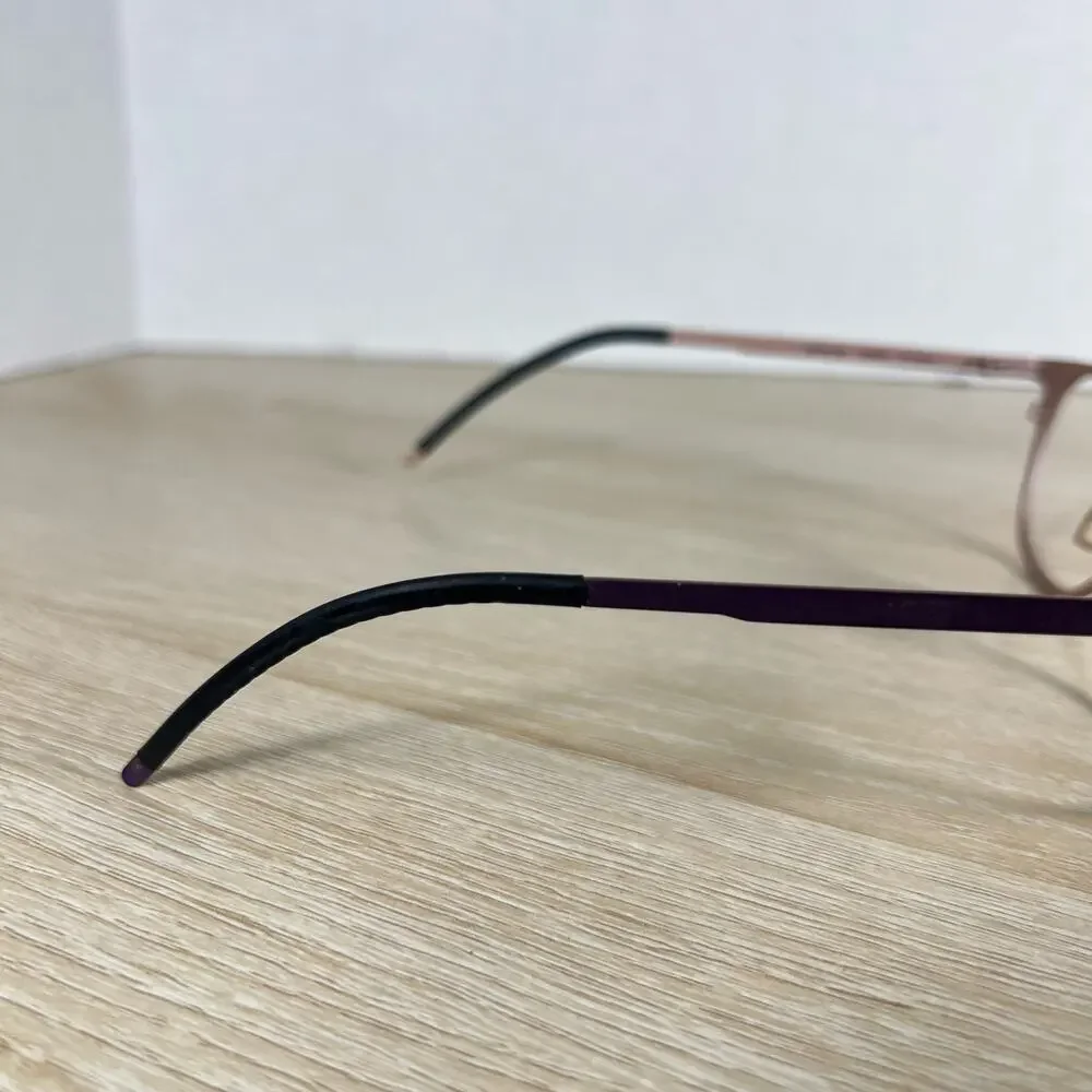 Orgreen Osakan 885 Eyeglasses Purple Frames Only Titanium Japan 51-19-142